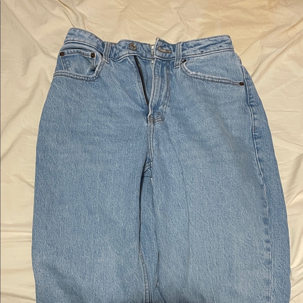 Abercrombie and Fitch High Rise 90s Relaxed Curve Love Jeans